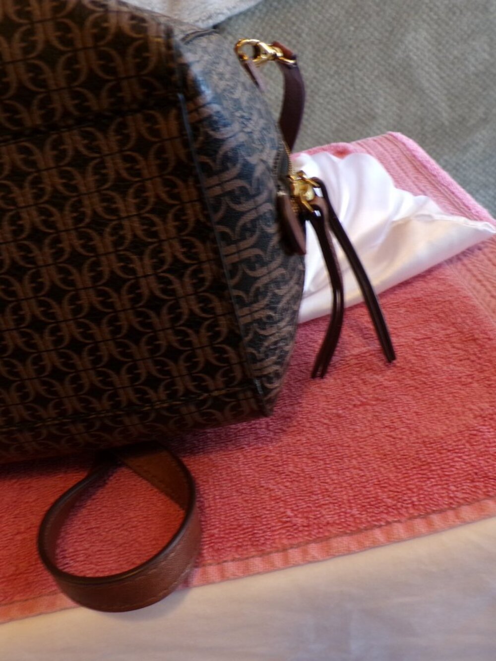 Fossil Tara Monogram Print Purse and Wallet - Picture 6 of 12